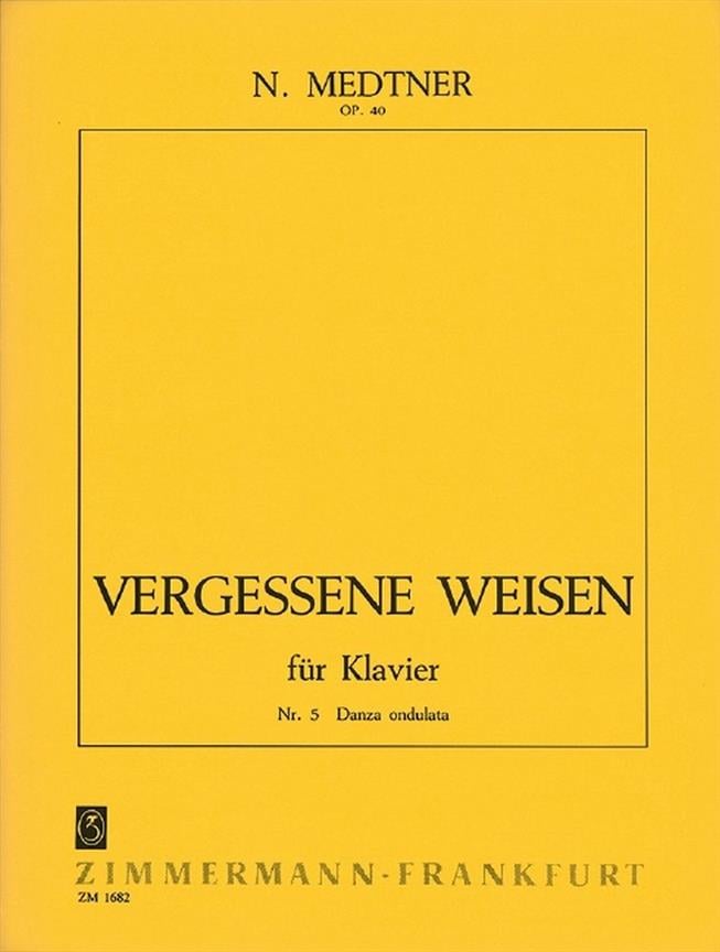Vergessene Weisen op. 40